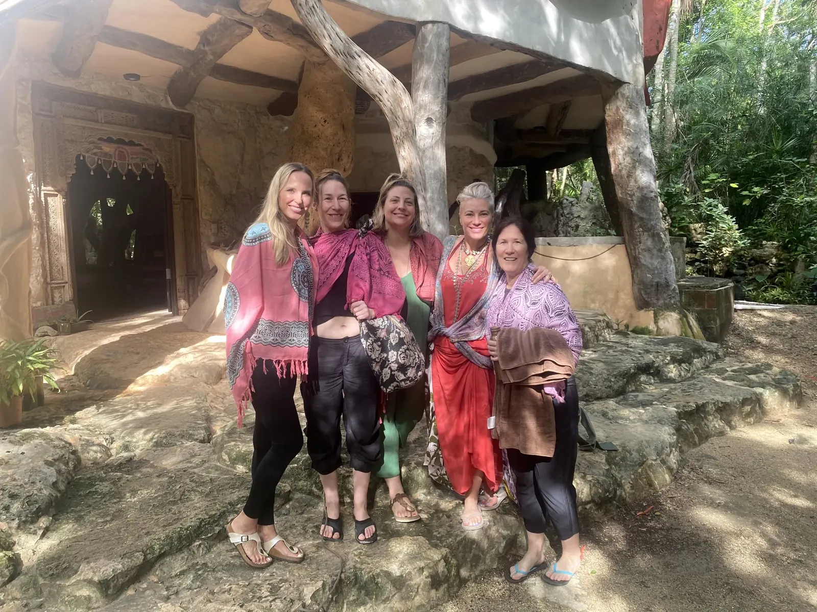Jungle Reboot group in the jungle